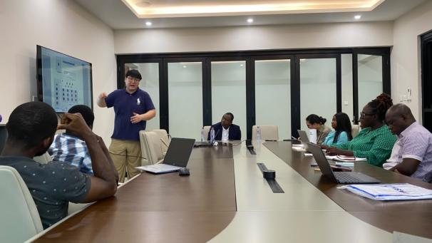 FOX ESS site visit in Ghana