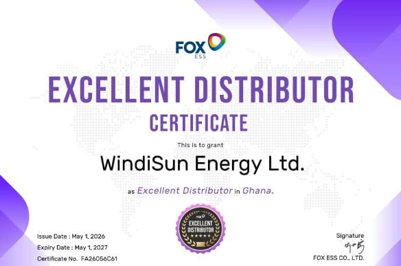 FOX ESS and WindiSun Energy collaboration